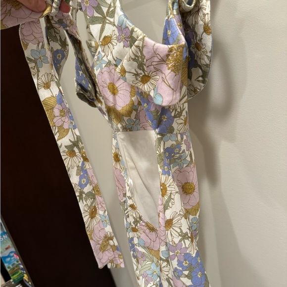 Zimmerman tie back midi dress size 3 (large). 8/10/12 - Picture 4 of 8